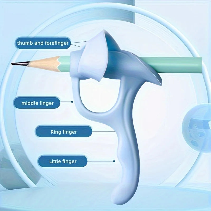 Lot de 4 Correcteurs de Prise pour Stylo — Guide d'Écriture Ergonomique