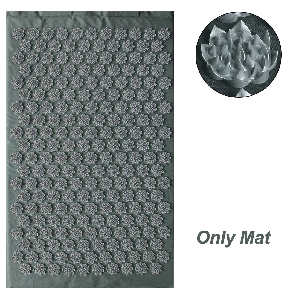 Tapis d’acupression à pointes – Tapis seul ou avec coussin