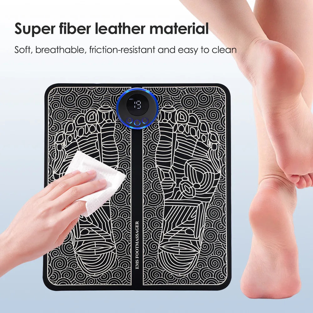 Masseur de Pieds Électrique EMS — Relaxation & Stimulation Musculaire