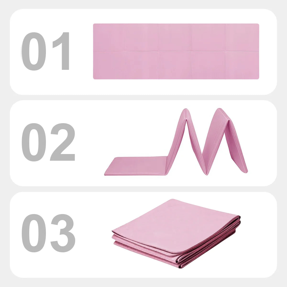 Tapis de yoga et pilates en EVA 173 × 61 cm – 3, 4 ou 6 mm