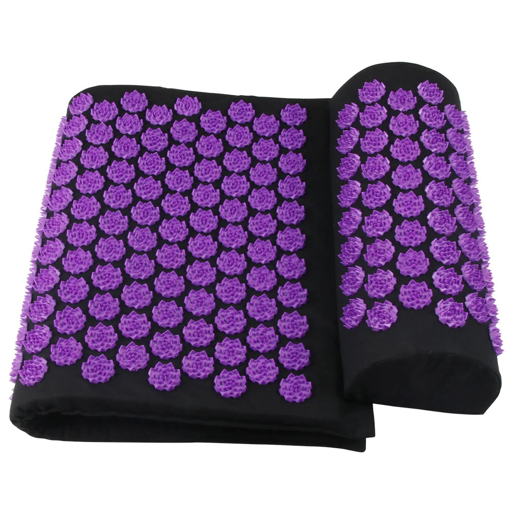 Tapis d’acupression à pointes – Tapis seul ou avec coussin