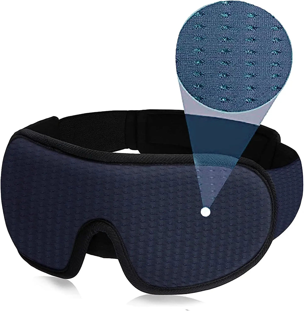 Masque de sommeil 3D à bandeau ajustable — Monea Loom