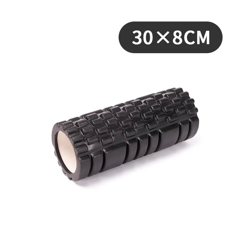 Rouleau de massage en mousse EVA 30 cm – Yoga et étirements