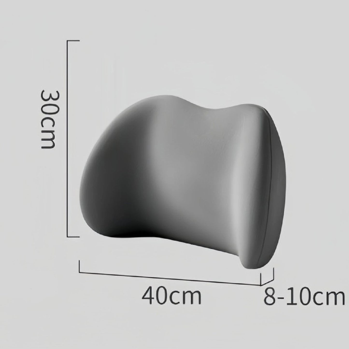 Titre du produit Coussin Lombaire à Mémoire de Forme — Soutien & Confort pour le Dos