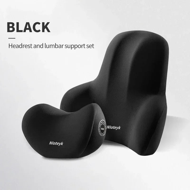 Memory Foam Car Neck Cushion Car LCoussin de Soutien Auto — Appui-Tête & Lombaire pour Voiture