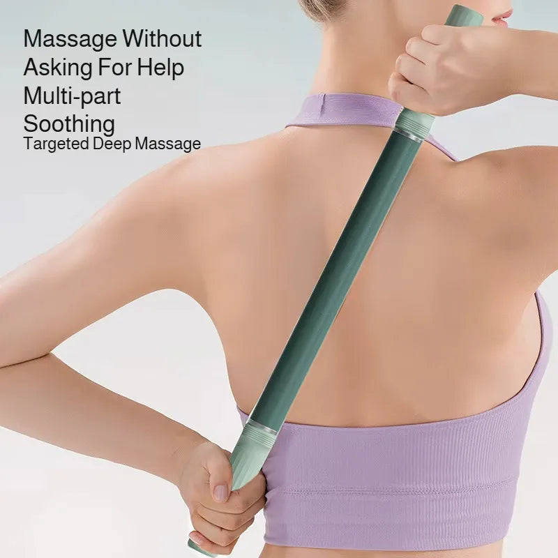 Bâton de massage extra long – Yoga et récupération