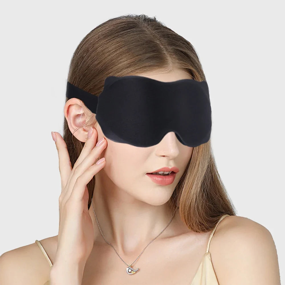 Masque de sommeil 3D à boucle réglable — Monea Loom