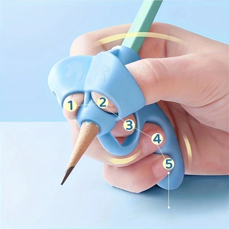 Lot de 4 Correcteurs de Prise pour Stylo — Guide d'Écriture Ergonomique