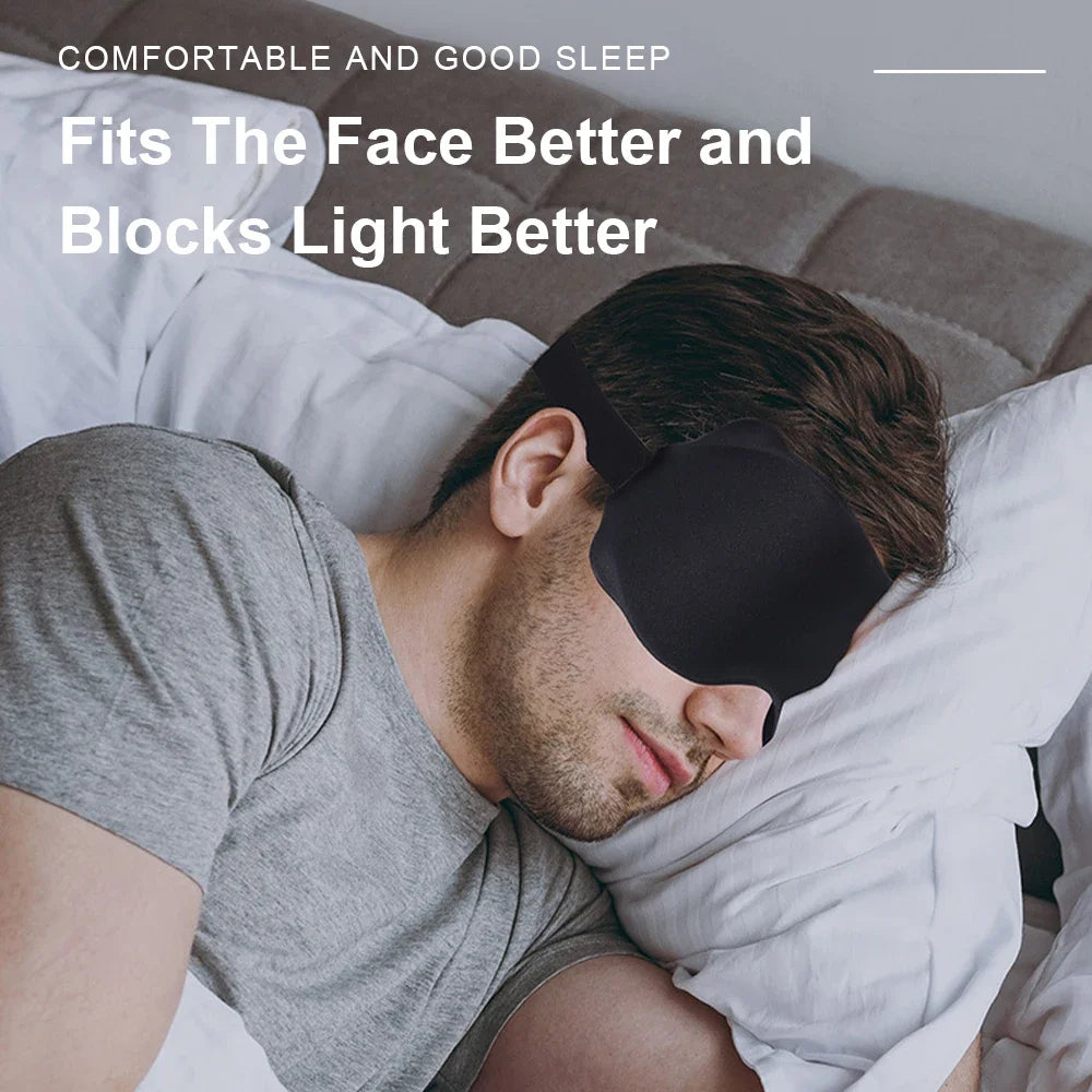 Masque de sommeil 3D à boucle réglable — Monea Loom