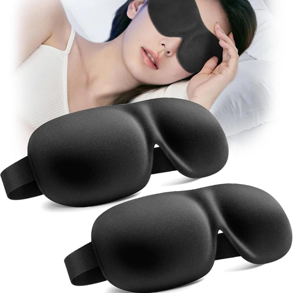 Masque de sommeil 3D en mousse à mémoire de forme — Monea Loom
