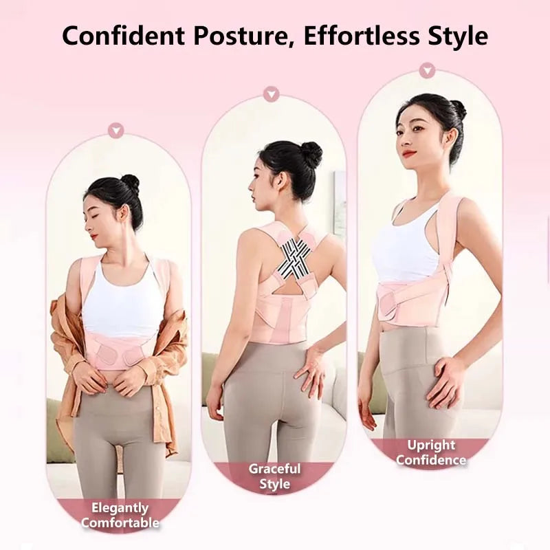 Ceinture Correctrice de Posture — Soutien Dos & Maintien Abdominal