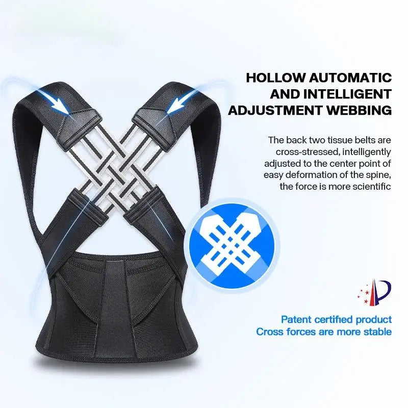 Ceinture Correctrice de Posture — Soutien Dos & Maintien Abdominal