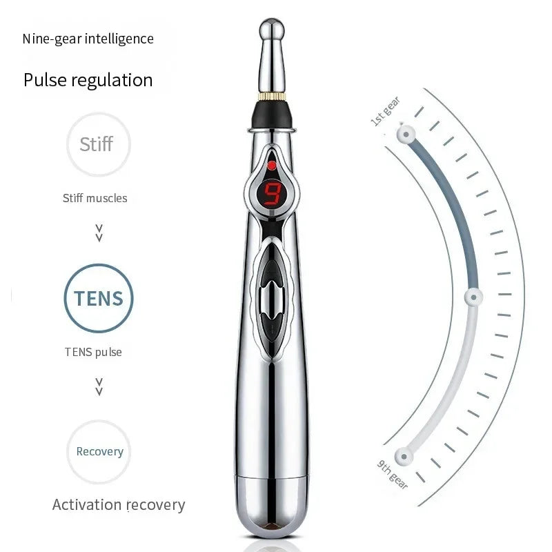 Stylo de Digitopression — Outil de Détente par Pression des Points