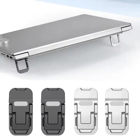 Support Ordinateur Portable Pliable — Réhausseur Ergonomique (Lot de 2)