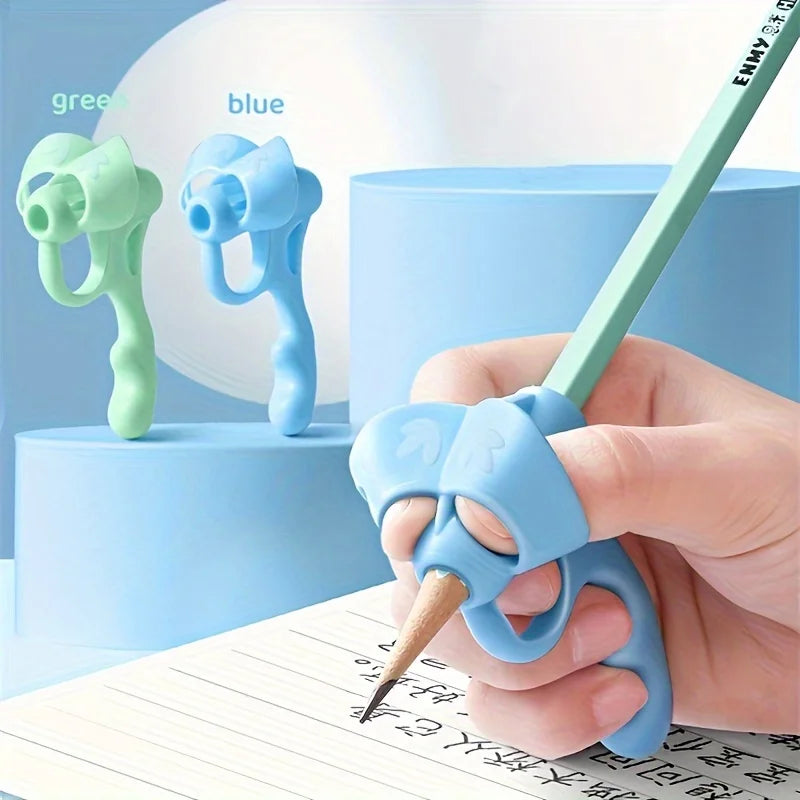 Lot de 4 Correcteurs de Prise pour Stylo — Guide d'Écriture Ergonomique