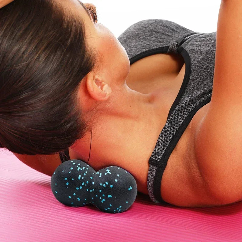 Balle de massage cacahuète 8 cm en EPP – Dos, nuque et pieds