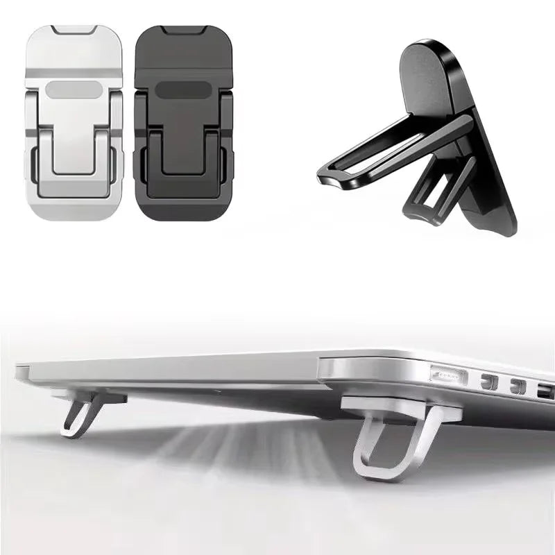 Support Ordinateur Portable Pliable — Réhausseur Ergonomique (Lot de 2)