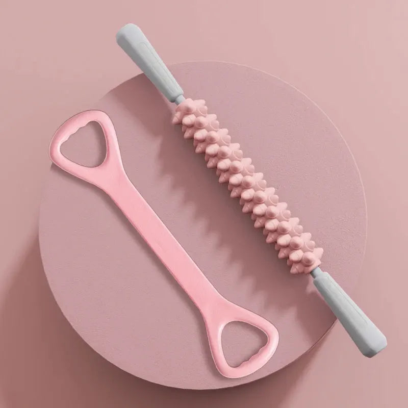 Bâton de massage à picots « dents de loup » – Jambes et bras