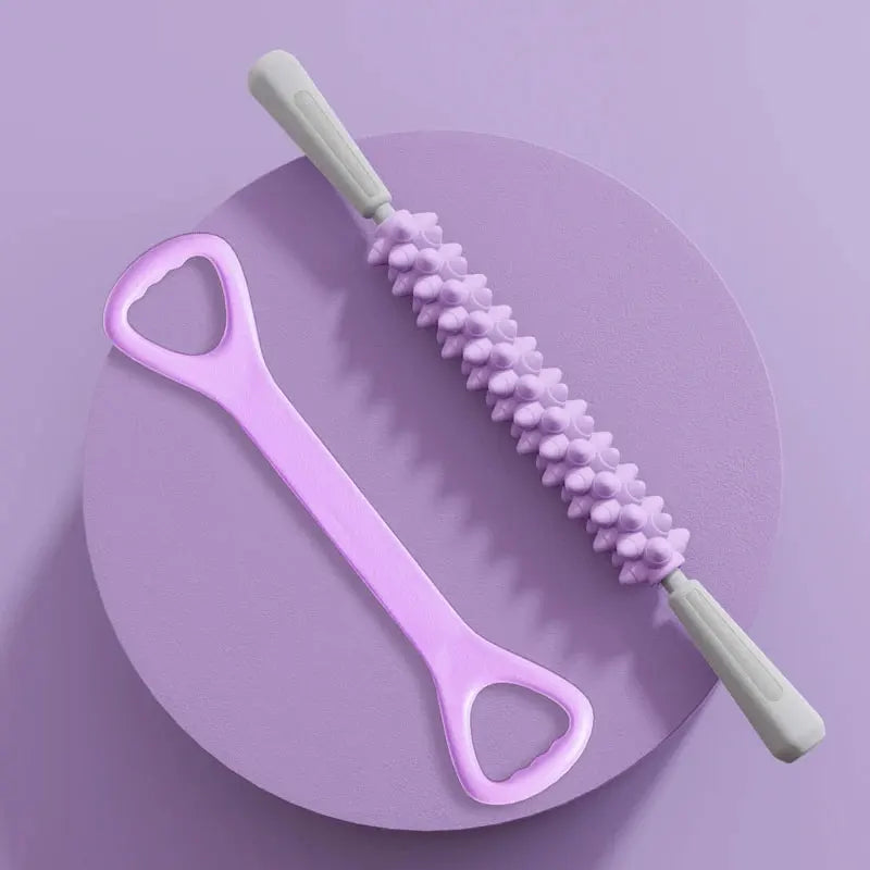 Bâton de massage à picots « dents de loup » – Jambes et bras