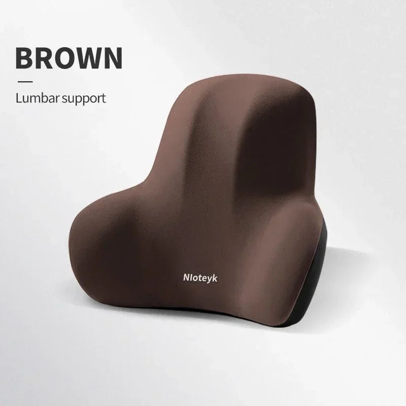 Memory Foam Car Neck Cushion Car LCoussin de Soutien Auto — Appui-Tête & Lombaire pour Voiture