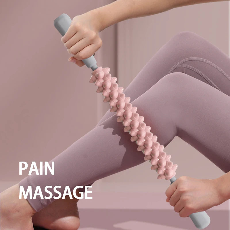 Bâton de massage à picots « dents de loup » – Jambes et bras