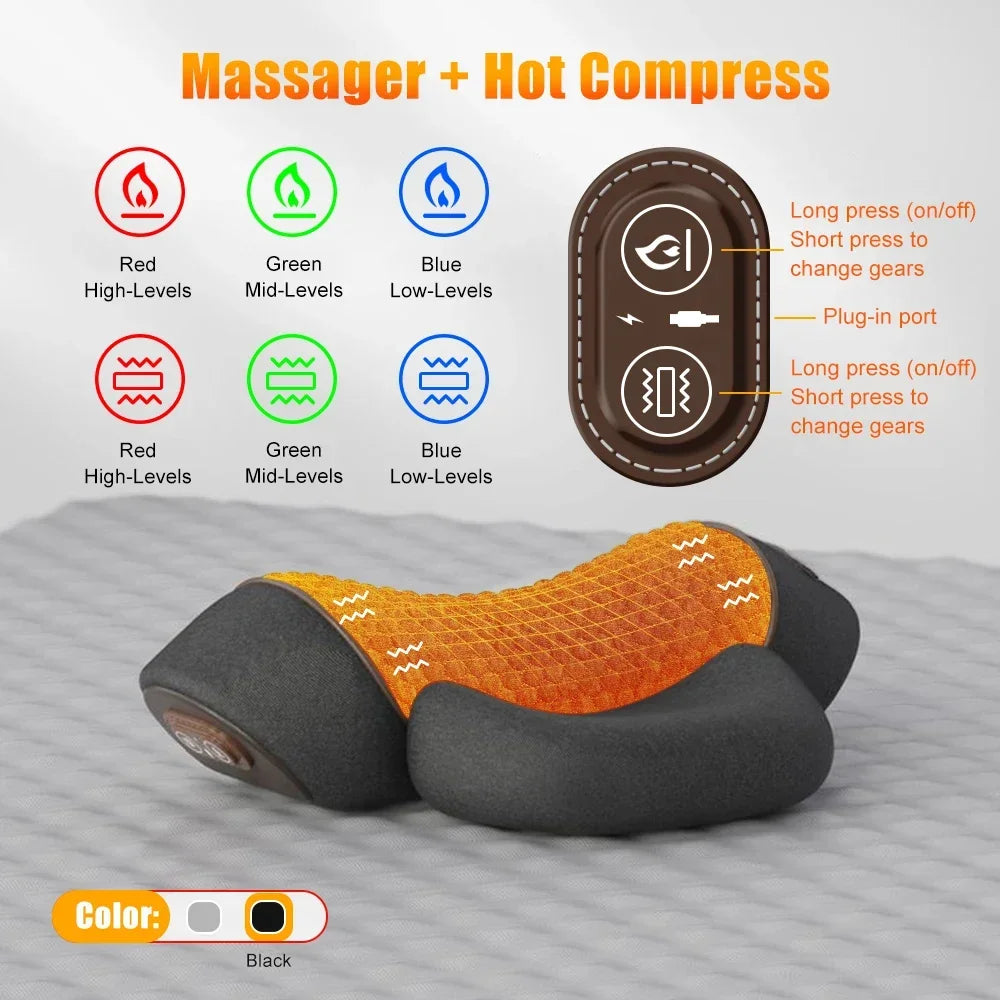 Coussin de massage pour la nuque et les épaules