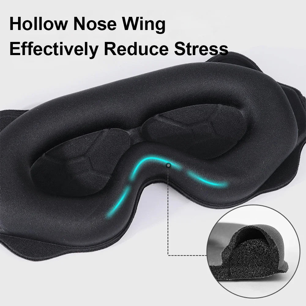 Masque de sommeil 3D à boucle réglable — Monea Loom